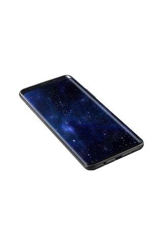 Galaxy Uyumlu S9 Plus Kılıf Lollipop İnce Pürüzsüz Mat Yüzey Kılıf Transparan Siyah Transparan Siyah
