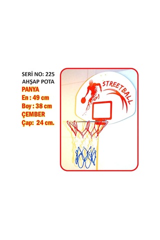 225 Akçiçek, Ahşap Basket Potası