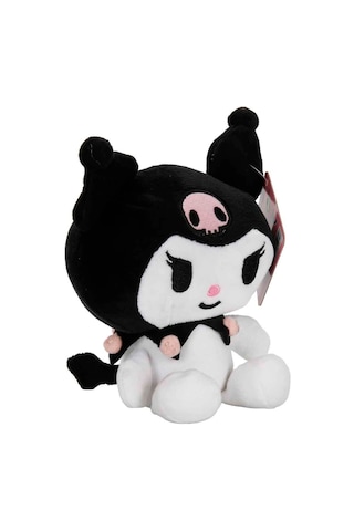 Hello Kitty Ve Arkadaşları - 15 Cm Yumuşak Peluş Kuromi Çok Renkli
