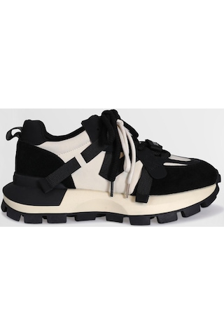 Lufian Yoko Kadın Sneaker Ayakkabı-siyah Siyah