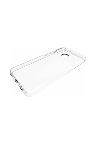 Huawei P40 Lite E Kılıf Zore Süper Silikon Kapak Renksiz