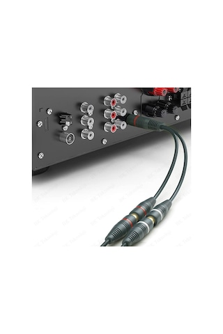 Yüksek Kalite Anfi Y Kablo RCA Erkek to 2xRCA Dişi