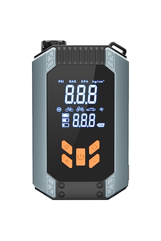 Lastik Şişirme Taşınabilir Hava Kompresörü Araba Lastikleri İçin, 150psı Kablosuz Hava Pompası