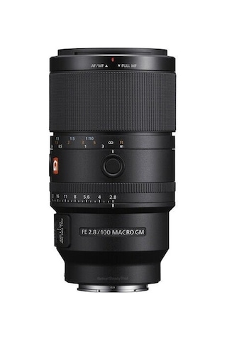 Sony SEL100M28GM FE 100 MM F2.8 Macro GM OSS Lens (Sony Türkiye )