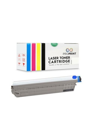 Proprint Oki C822 44844627 Mavi Uyumlu Toner 7300 Sayfa C822N
