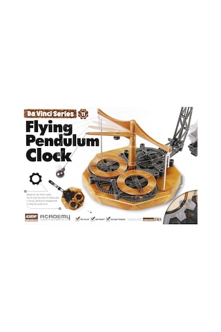 Academy 18157 Da Vinci Uçan Sarkaçlı Saat, Plastik Model Kiti-49235