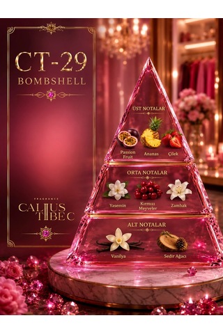 Calius Tibec Ct-29 Kadın Parfüm EDP 50 ML
