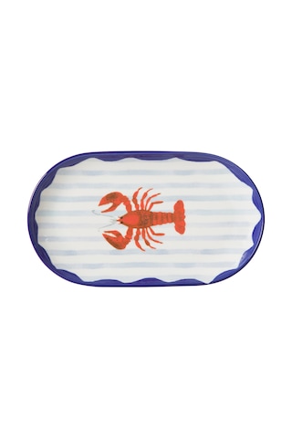 Mudo Home Costa Kayık Tabak 24 Cm Çok Renkli