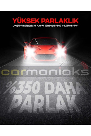 Vision Plus GİA H4 CSP Led Xenon Far Ampulü 64W 7200 LM