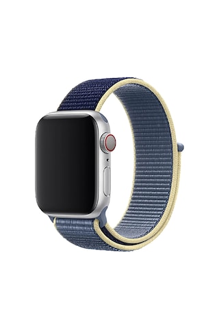 E2M Apple Uyumlu Watch 38-40MM KRD-03 HASIR LACİVERT