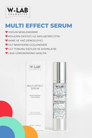 W-Lab Cosmetics Multı Effect Serum 50 Ml