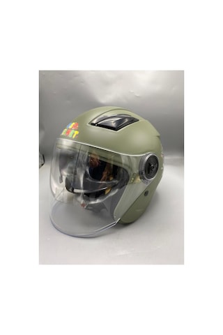 Acık Kask Çocuk Yeşil