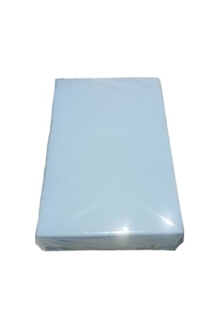 Mycey Çift Kişilik Lastikli Pamuk Penye Çarşaf Takımı 200x200+30 Cm Gök Mavisi