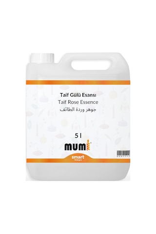 Taif Gülü Mum Esansı 5 Litre Şeffaf