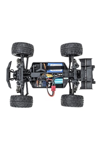 Haiboxing 1/16th scale 4WD Brushless Truck Uzaktan Kumandalı Araba RTR (Mavi) + 1300 mAh 7.4V 2S 30C Lipo Batarya