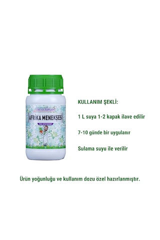 Doctor Bahçem Afrika Menekşesi Bitki Besini 1000 Ml - Saksı Çiçekleri İçin Çiçeklenme Destekli Sıvı Besin