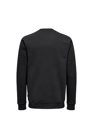 Only & Sons Onsdawson Siyah Erkek Sweatshirt 22033193 Siyah