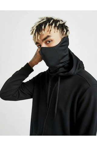 Siyah Maske Burun Kavisli Boyunluk Strike-snood-motor-maske-buf-baf-ağızlık-kar Maske- Siyah