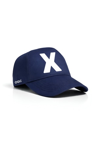 Ogc X Harfi Unisex Şapka Lacivert