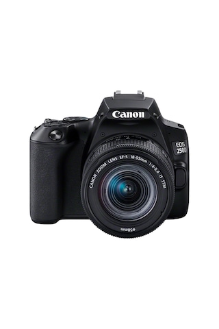 Canon EOS 250D 18-55 MM IS STM DSLR Fotoğraf Makinesi + 32 GB Hafıza + Çanta (İthalatçı Garantili)