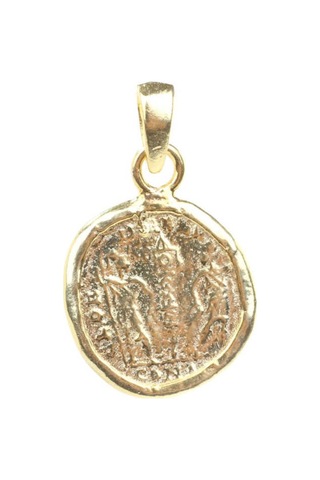 925 Ayar Gümüş Antik Roma Figürlü Madalyon Kolye Ucu 248076255