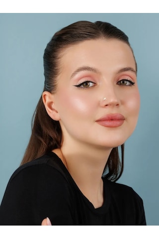 Veronika 925 Ayar Gümüş Burun Piercingi, Altın Kaplama, Elmaslı Zirkon Göz Alıcıdır. 420756993 Altın