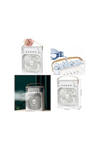 Nemlendirici Ayarlanabilir Hız Modlu Vantilatör