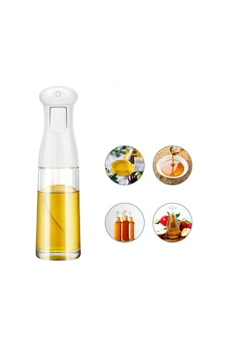 Cam Yağdanlık Çok Amaçlı Sprey Şişe 200 Ml Al4310 Beyaz