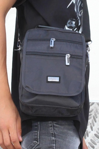 Mergenshoes Svn Sv72 Siyah Polyester Kumaş Erkek El Omuz Çantası Siyah