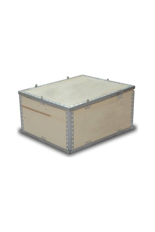 Ahşap Sandık İhracat Sandığı 75 X 62 X 36 Cm
