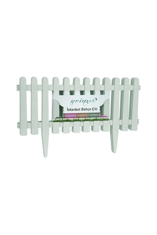 Omnipazar So-ıbc1 Eko İstanbul Bahçe Çiti 4'lü Set 55x34 Cm Kirli Beyaz