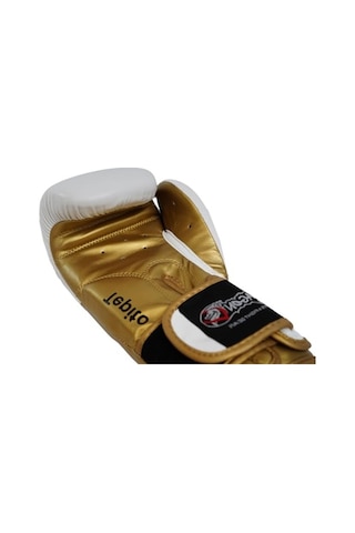 Ayarlanabilir Boks Eldiveni, Kickboks Ve Muay Thai İçin Uygun Açık Mavi - Pembe