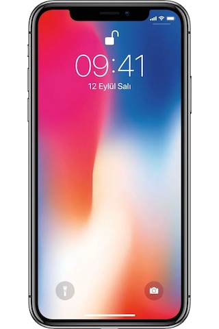 Yenilenmiş Apple İphone X 64 Gb C Kalite ( 12 Ay Garantili)