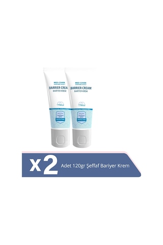 Med-Cover  Şeffaf Bariyer Krem 2 x 120 G