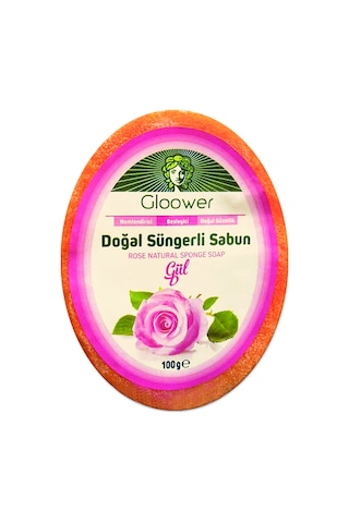 Süngerli - Gül Sabun 120 G Paket Gül