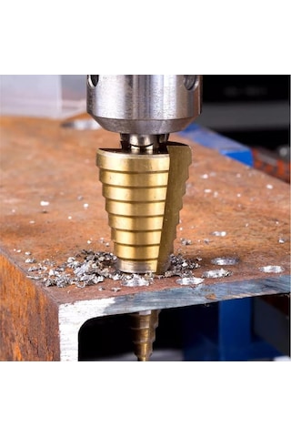 Kademeli Matkap Ucu 4-32mm Bits Saplı Hss -Kozalak Uç