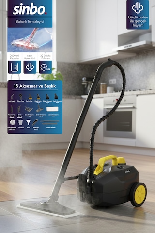 Sinbo SSC-6428 2000 W Buharlı Temizleyici