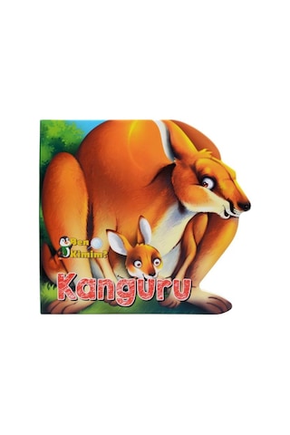 2 Yaş Ben Kimim? Kanguru (Parıltı Yayınları)