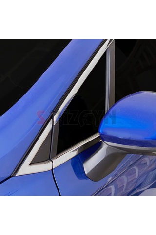 Renault Clio 5 Krom Cam Çerçevesi 12 Parça 2019 2020 2021 2022 2023 2024