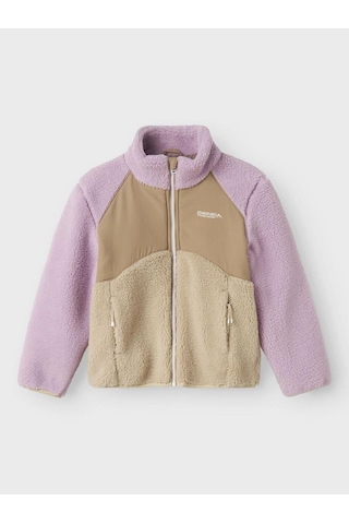 Name It Kıds Nkfmonıca Teddy Block1 Çocuk Mont 13243674 Lila