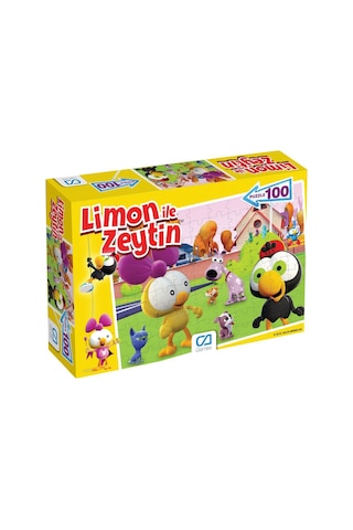 CA Games Li̇mon İle Zeyti̇n Puzzle 100Parça CA.5084