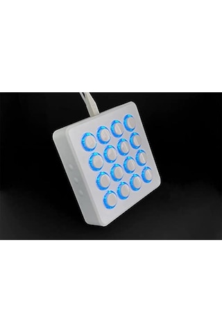 Dj Techtools Mıdı Fighter Spectra White 16 Arcade Knobs Parmakla Davul Çalma Performansı İçin En İyi Mıdı Controller/kontrolör