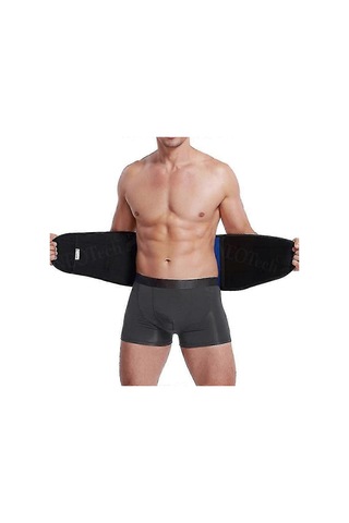 Yetişkinler İçin Rahat Bel Destek Kemeri - Disk Fıtığı Ve Duruş İyileştirme İçin Sağlık Terapisi Sırt Desteği