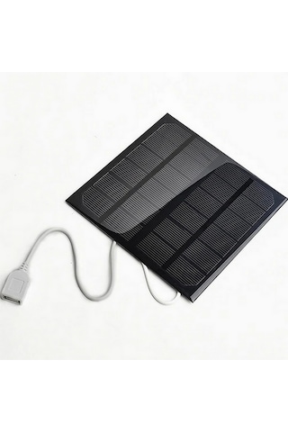 Ece Monokristal Güneş Paneli Telefon Şarj 6v 3w 580ma 145mmx145mm