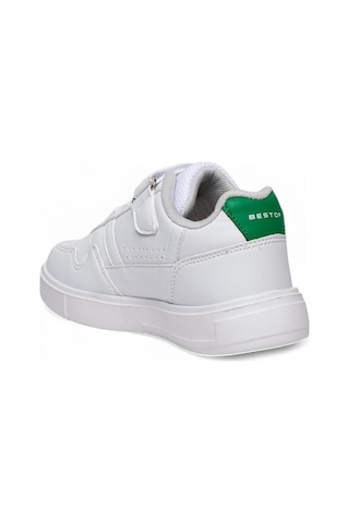 Bluefeet Bst Beyaz Cilt Erkek Çocuk Sneaker Spor Ayakkabı Beyaz