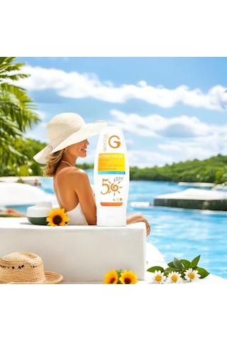 Tr Güneş Kremi- 50 Spf Geniş Spektrumlu Koruma Ve Doğal Nem Desteği- Sun Cream 75ml 2 Paketi