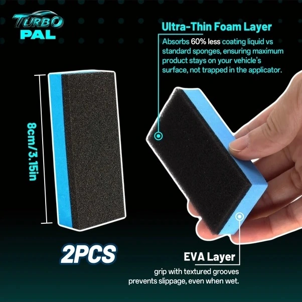 Trendooze Turcoshop11 Turbopal 12 Parça Bez Kılıf Uygulama Seti 10 Mikro Süper İnce Köpük Aparat