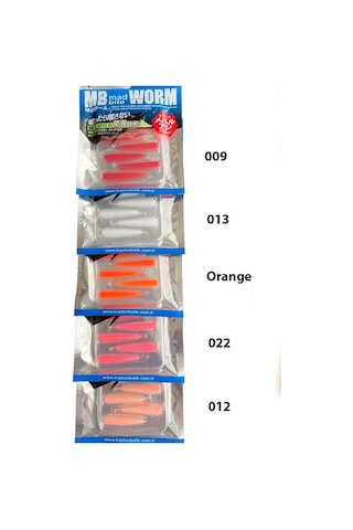 Captain Mad Bite Earth Worm Lrf Silikon Yem 4cm 8 Adet