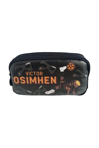 Galatasaray Orjinal Lisanslı Vıctor Osımhen Kalem Çantası-kurusu-kalemlik 25589 Siyah
