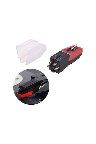 Tenfowee Evrensel Plak Çalar İğne Ucu - Kolay Takılır, Yüksek Bass Performanslı 1 Adet